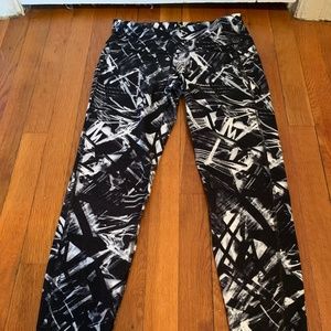 Black/White/Grey Work-Out Leggings